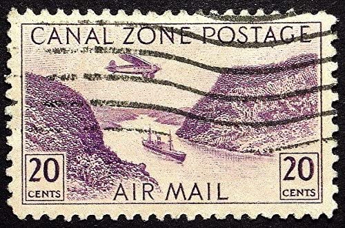 Panama Canal stamp
