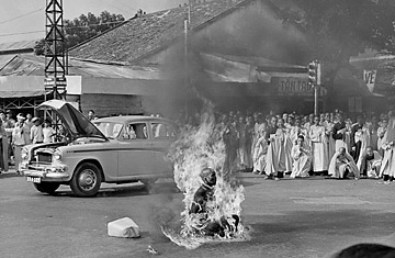 Thich Quang Duc self-immolation